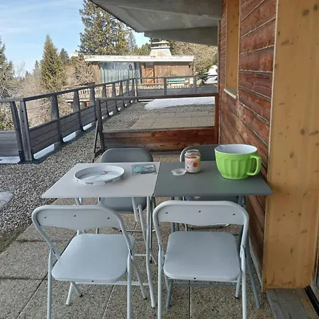 - Balcon Avec Vue Proche Pistes